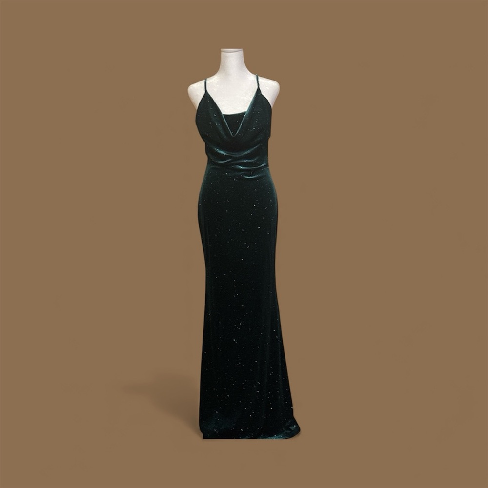Emerald Windsor Sparkling Maxi Dress